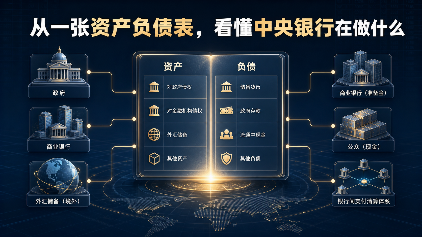从一张资产负债表,看懂中央银行在做什么