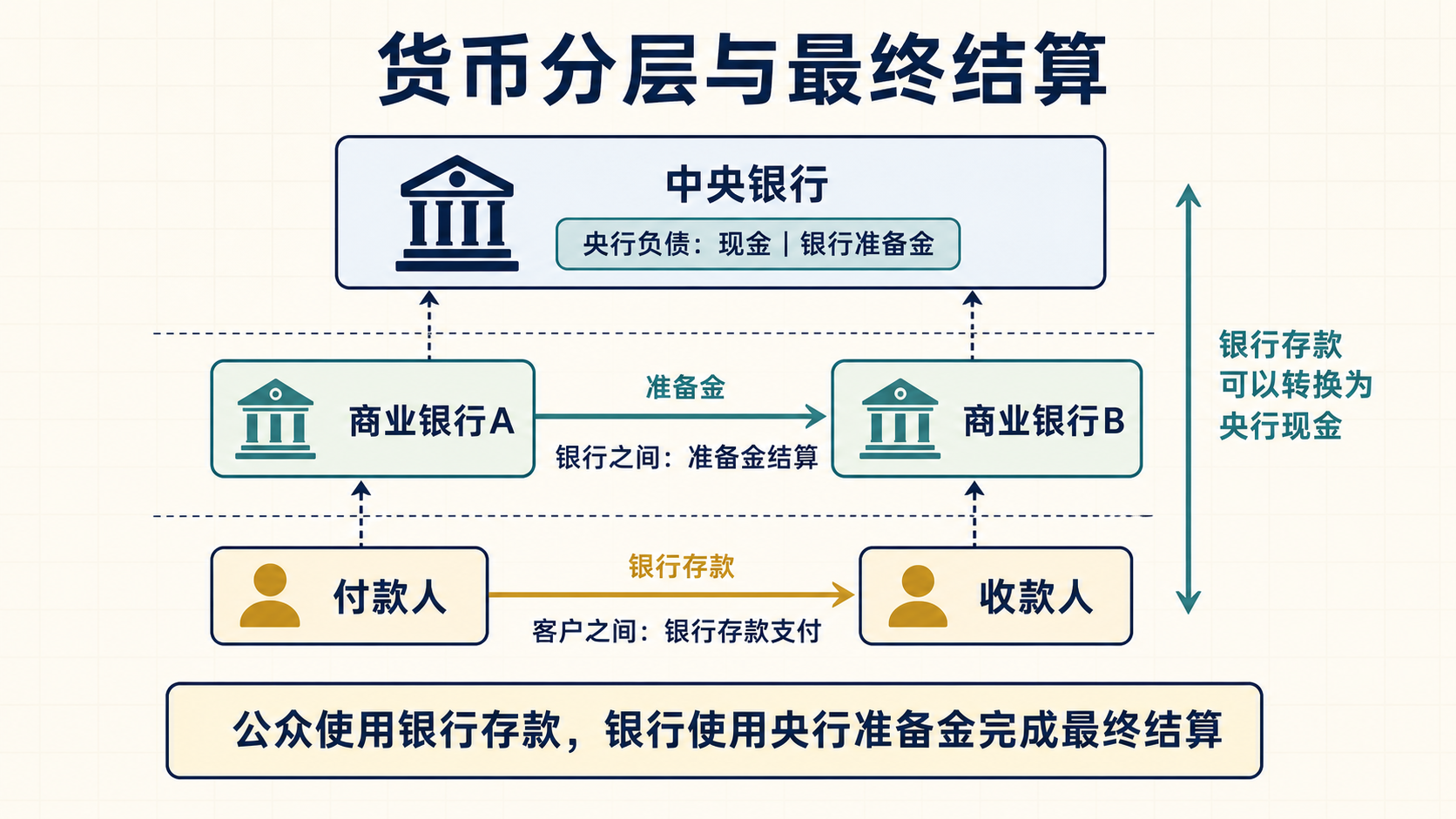 货币分层与最终结算