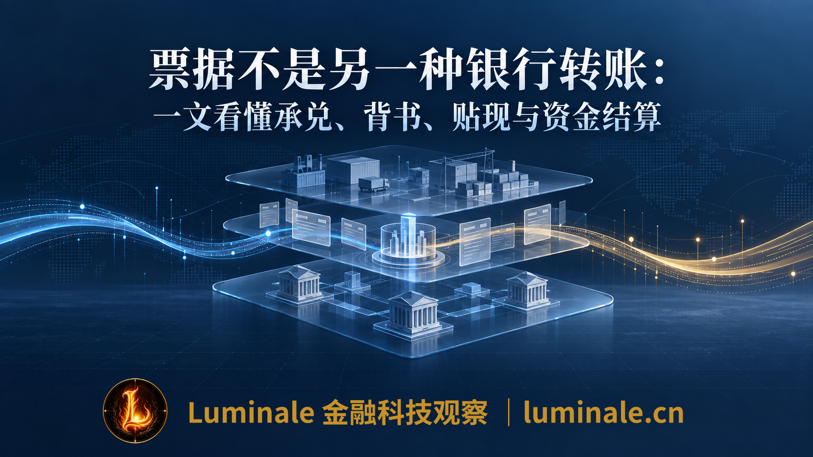 票据不是另一种银行转账:一文看懂承兑、背书、贴现与资金结算|Luminale金融科技观察