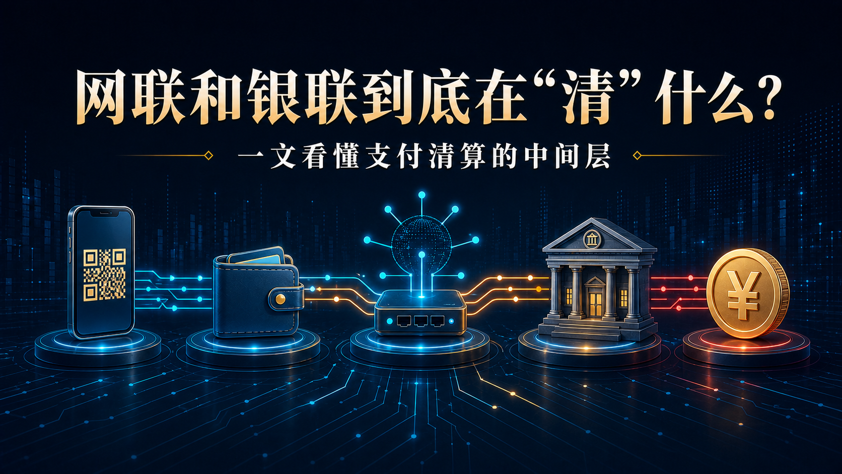 网联和银联到底在“清”什么?一文看懂支付清算的中间层