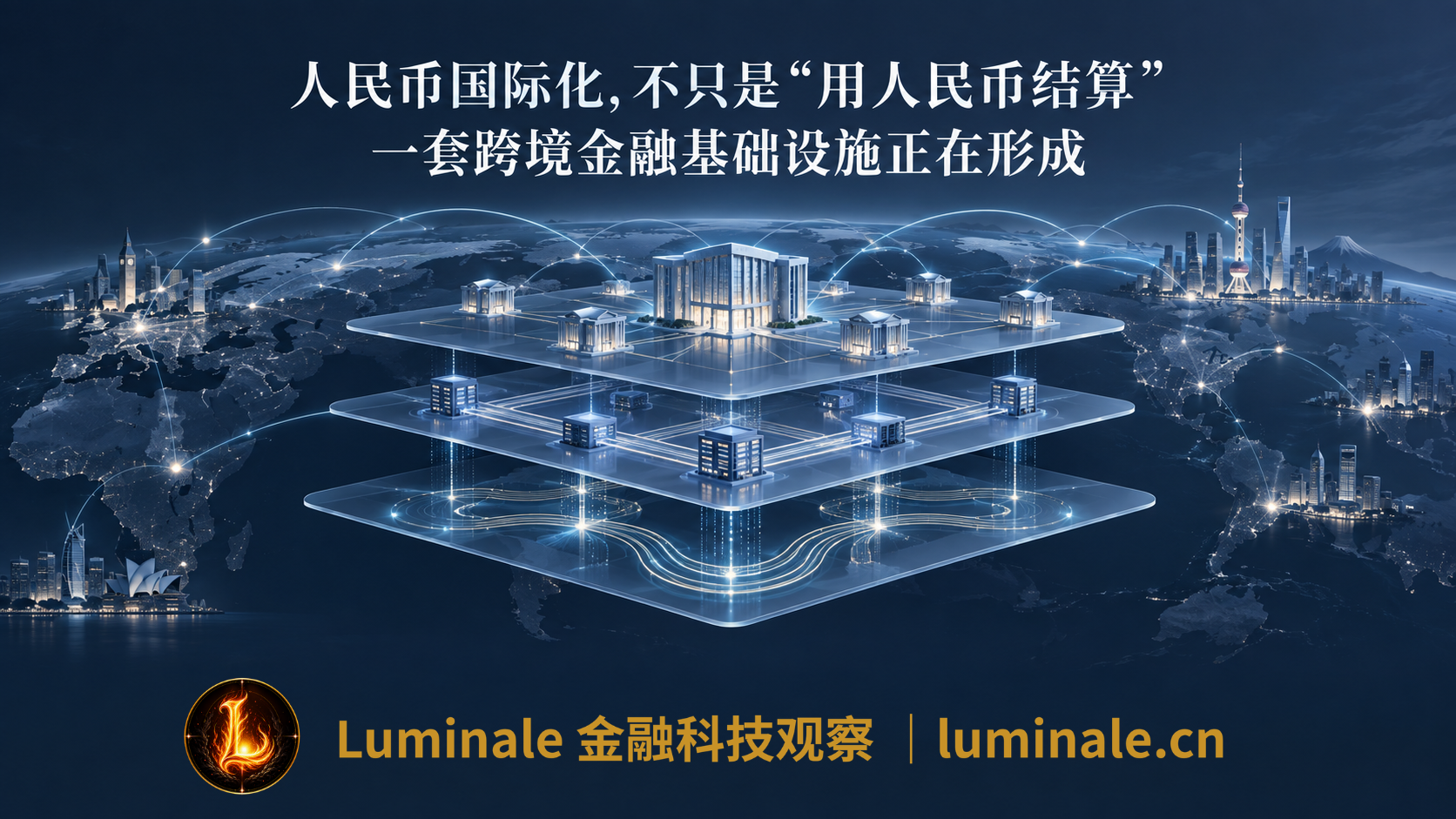 人民币国际化,不只是“用人民币结算”:一套跨境金融基础设施正在形成|Luminale金融科技观察