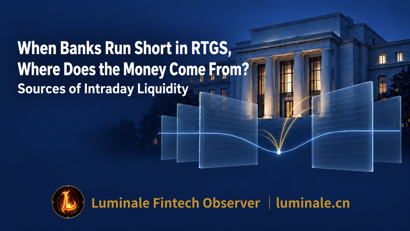 When Banks Run Short in RTGS, Where Does the Money Come From? Sources of Intraday Liquidity | Luminale Fintech Observer