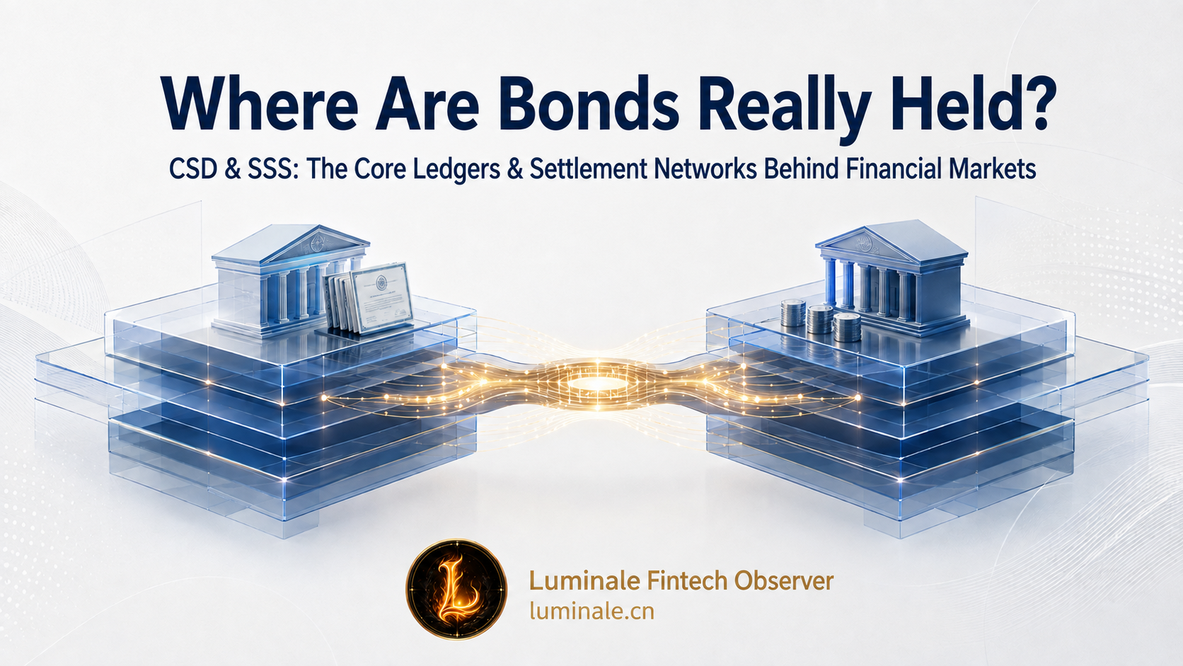 Where Are Bonds Really Held? — CSD & SSS as Financial Market Back-Office Ledgers | Luminale Fintech Observer