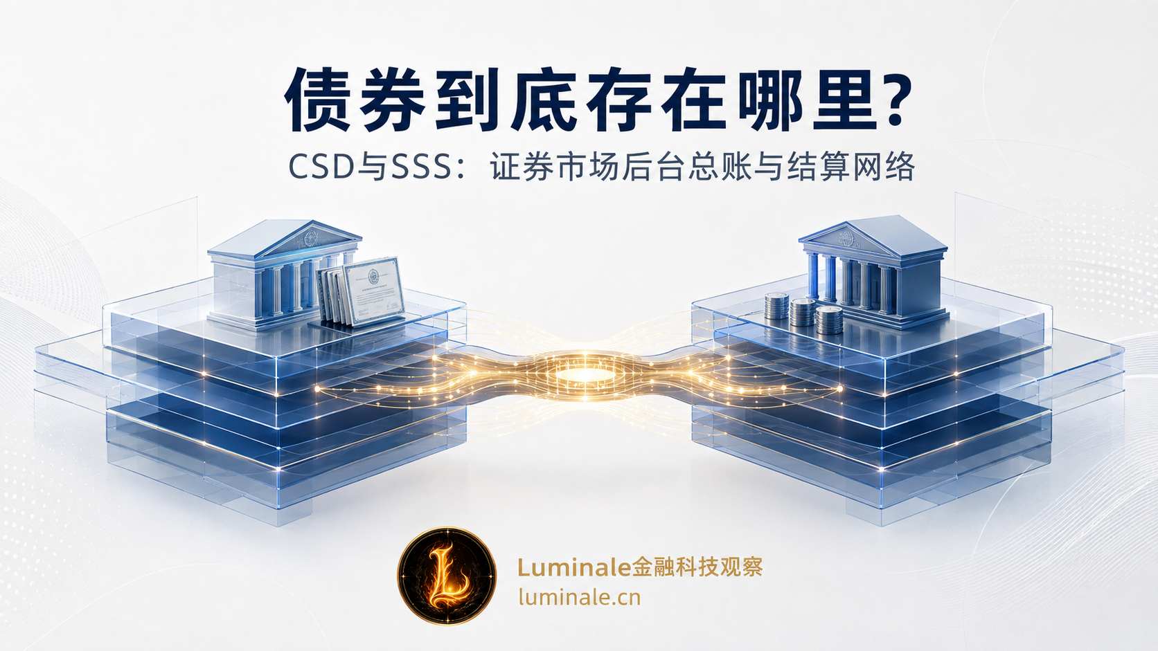 债券到底存在哪里?——CSD和SSS为什么是证券市场真正的“后台账本”|Luminale金融科技观察
